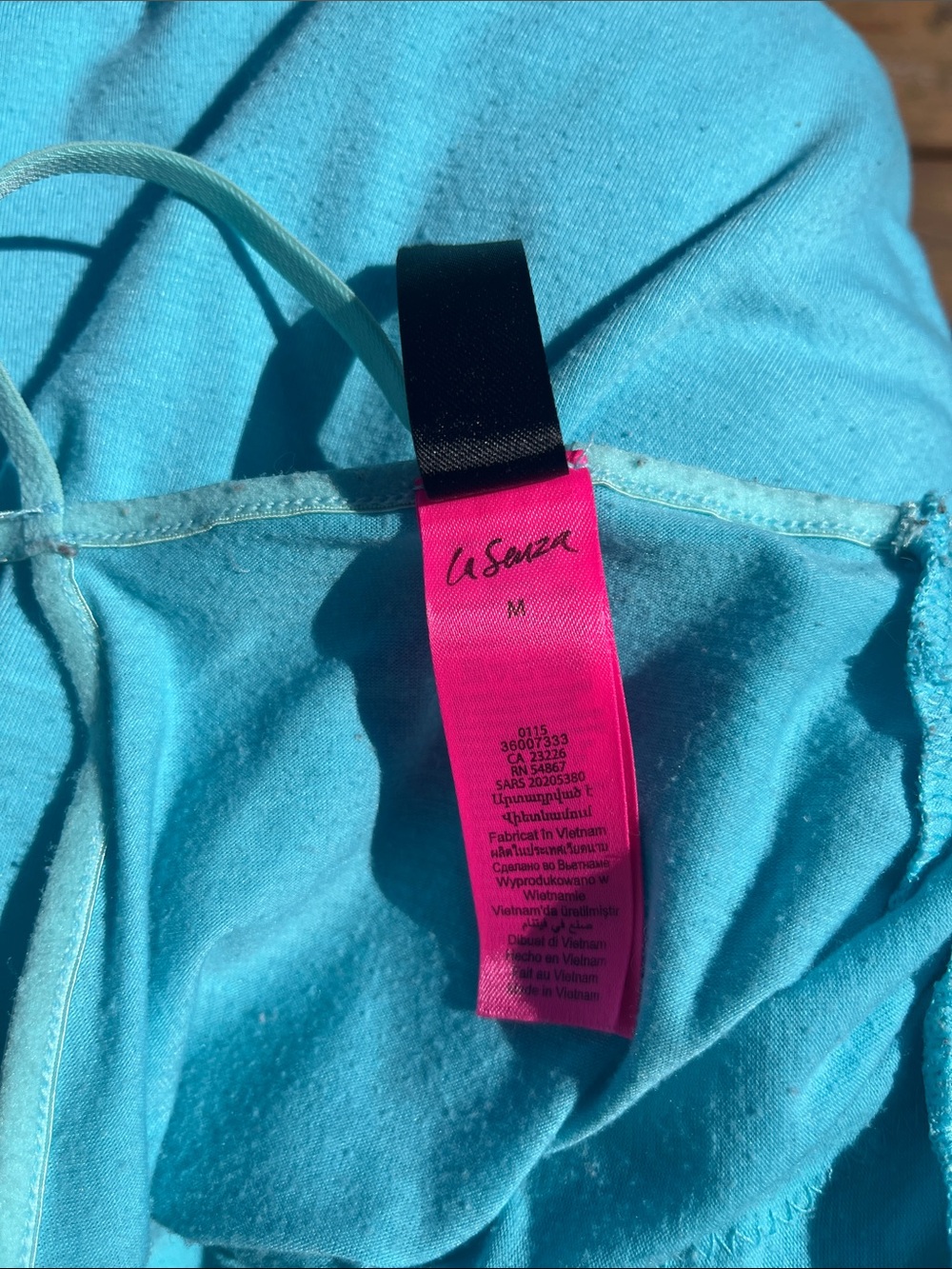 La Senza blue lace nightdress lingerie - Picture 4 of 4